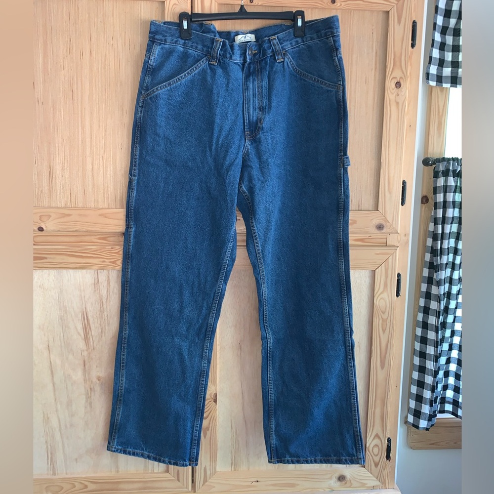 Blue Mountain NWT relaxed fit utility jeans size 38 x 32